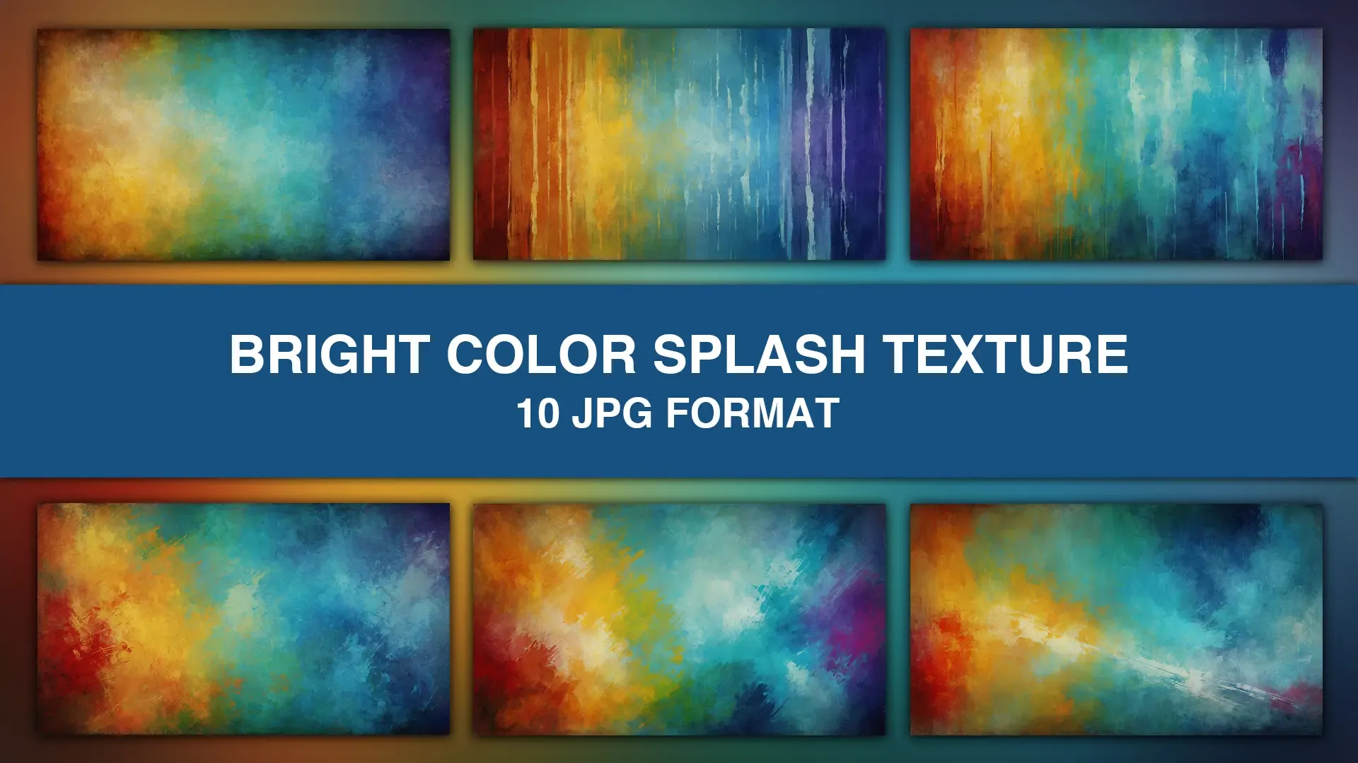 Bright Color Splash Texture Background JPG Images Pack image